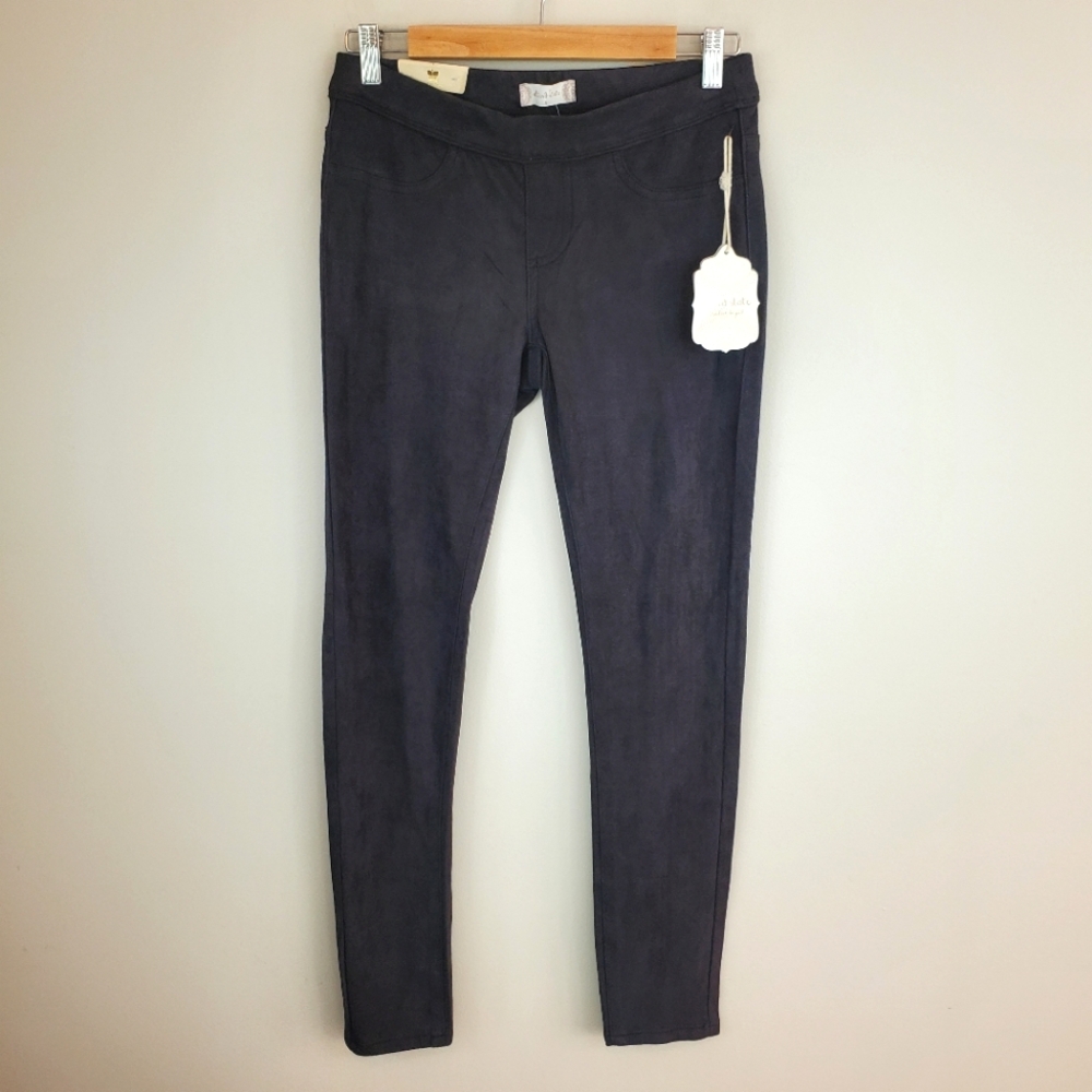 NWT Altar'd State Size S Black Pull On Leggings With Back Pockets